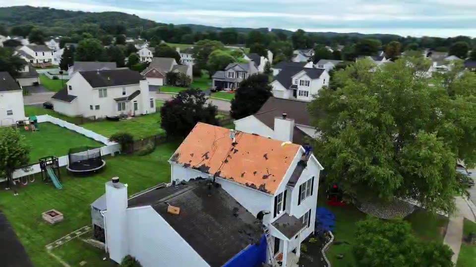 Aerial frame from a RüS drone production