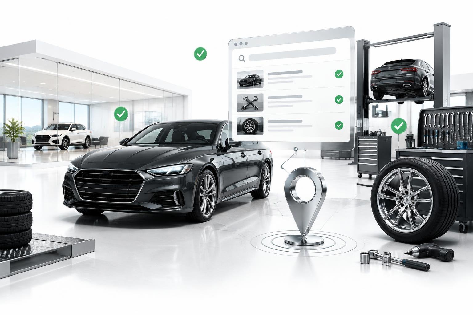 Braden Automotive - illustrative industry artwork