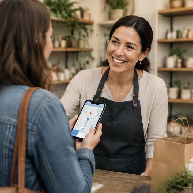 Local Search Marketing - illustrative customer benefit, not a client photograph