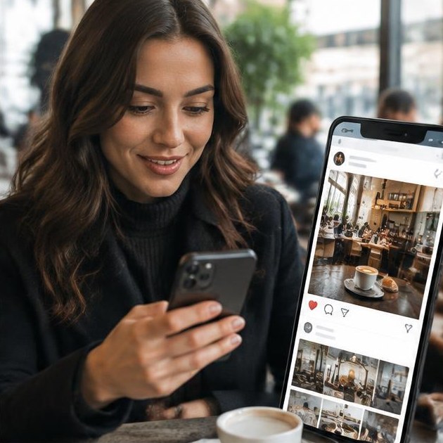 Social Media Management - illustrative customer benefit, not a client photograph