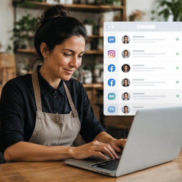 AI Assistant Lead Capture and Conversation - illustrative customer benefit, not a client photograph
